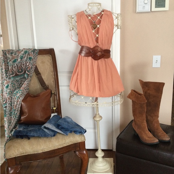 #67 Free people sleeveless top medium size - Picture 4 of 12